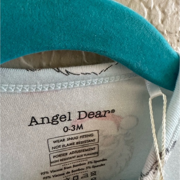 Angel Dear Viscose Bamboo Vintage Santa Footie NWT - Picture 4 of 5